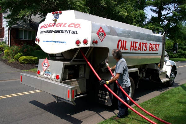 Miller Oil Company heating oil delivery during summer