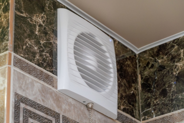 image of bathroom fan for ventilation